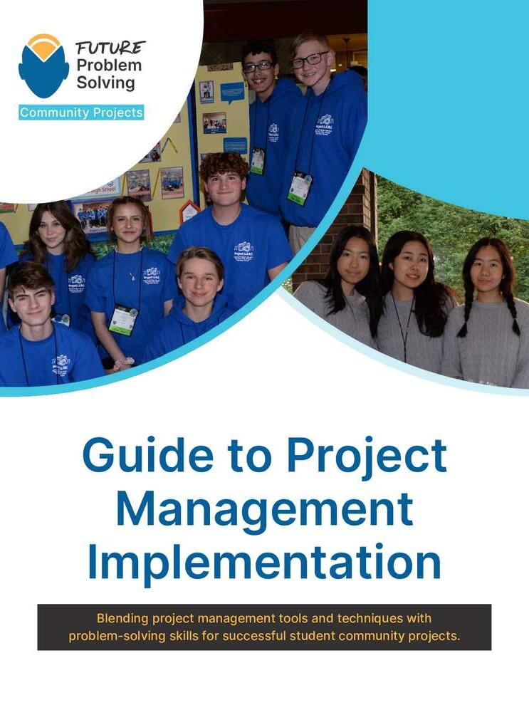 Community Projects - Student Guide to Project Management Cover Page
