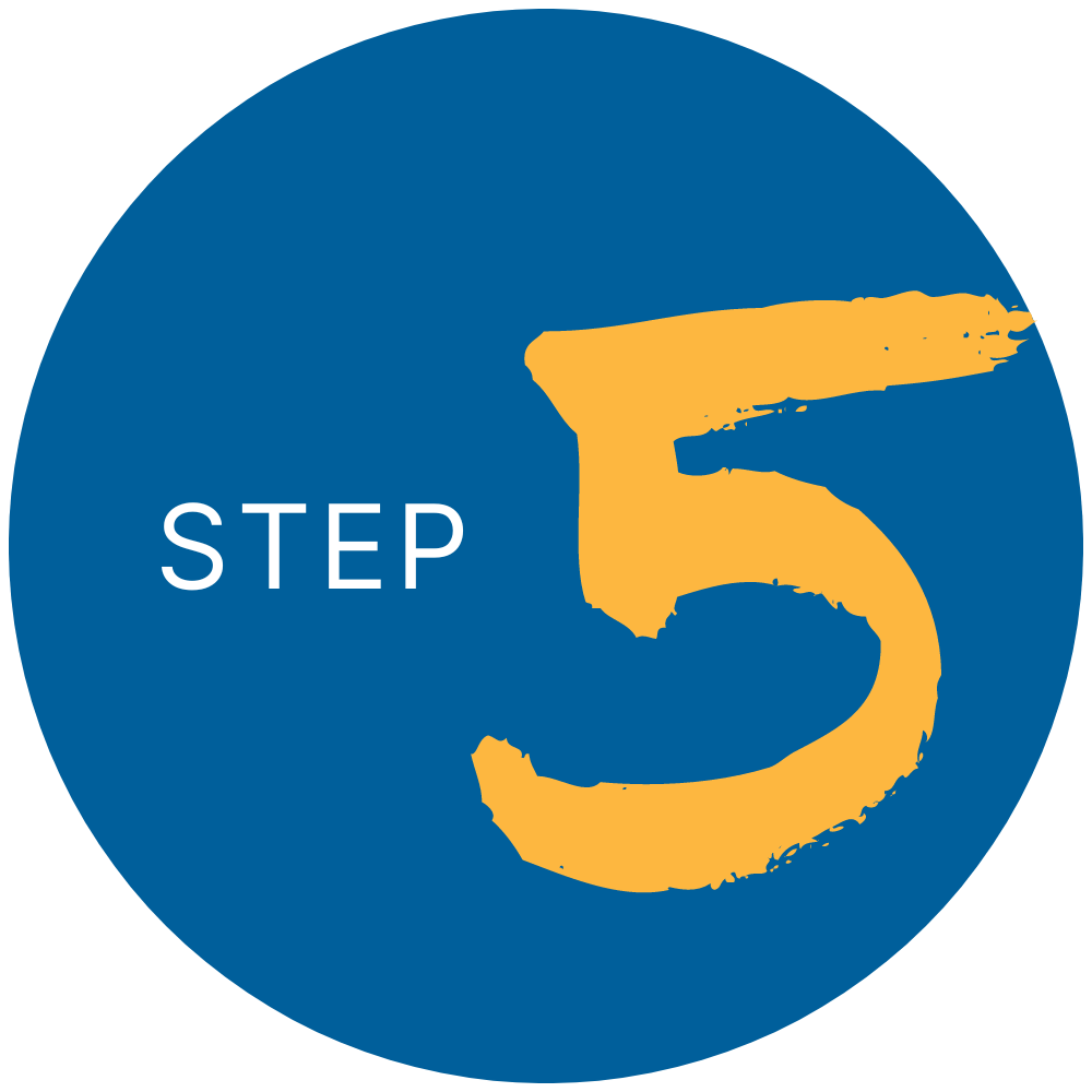Step 5 Icon - Brand Blue