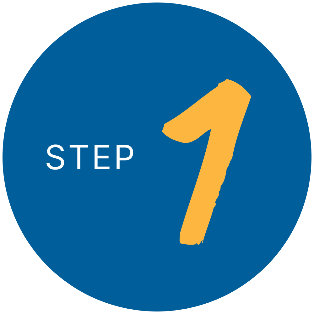 Step 1 Icon - Brand Blue