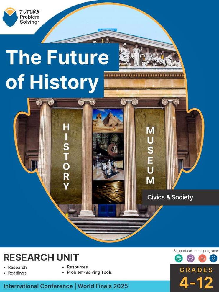 The Future of History Research Unit Cover Page